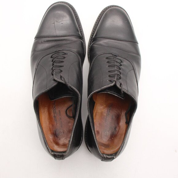 Santoni Cap Toe Leather Dress Shoes Men\'s US 10 Fashion Oxfords Shoes Italy main image 10